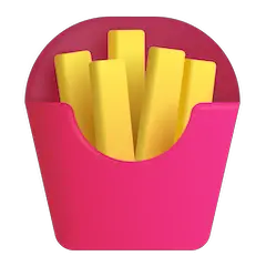 Batatas fritas Emoji Windows