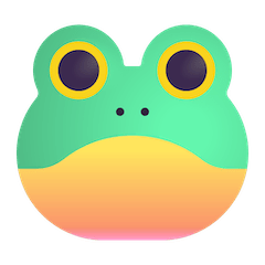 Froschgesicht Emoji Windows