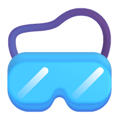 Goggles Emoji on Windows
