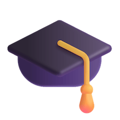 🎓 Graduation Cap Emoji on Windows