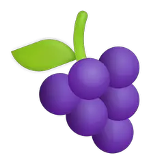 Grapes Emoji on Windows