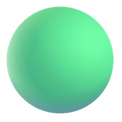 Círculo verde Emoji Windows