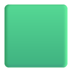 Quadrato verde Emoji Windows