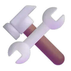Hammer und Schraubenschlüssel Emoji Windows