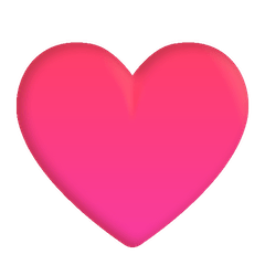 Corazón de baraja de cartas Emoji Windows