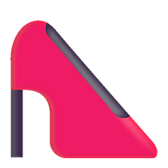 👠 Zapato de tacon Emoji en Windows