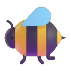 Honeybee Emoji on Windows