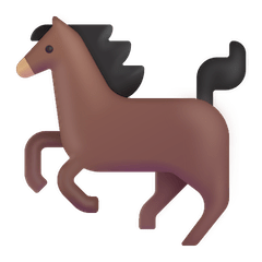 Лошадь Эмодзи в Windows