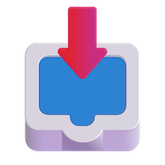 📥 Inbox Tray Emoji on Windows