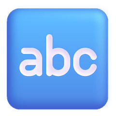 🔤 Símbolo de entrada con letras Emoji en Windows