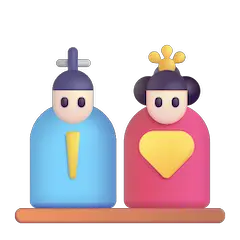 Bambole giapponesi Emoji Windows