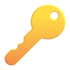 🔑 Schlüssel Emoji auf Windows