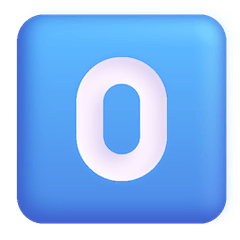 Tecla del número cero Emoji Windows