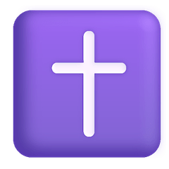 Латинский крест Эмодзи в Windows