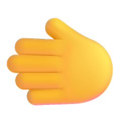🫲 Mão para a esquerda Emoji nos Windows