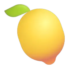 🍋 Lemon Emoji on Windows