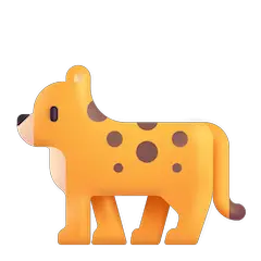 Leopard Emoji on Windows