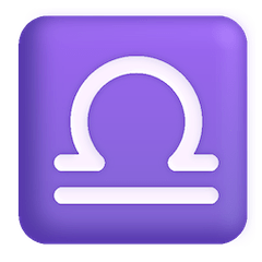 Libra Emoji on Windows