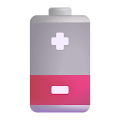 🪫 Low Battery Emoji on Windows
