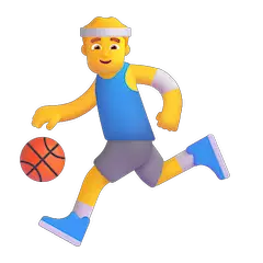 ⛹️‍♂️ Pemain Bola Basket Pria Emoji Di Windows