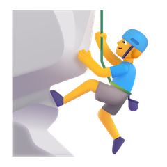 🧗‍♂️ Homem alpinista Emoji nos Windows