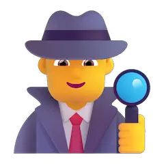 🕵️‍♂️ Man Detective Emoji on Windows