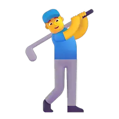 Golfista (homem) Emoji Windows