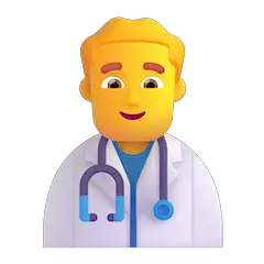 Profissional de saúde (homem) Emoji Windows