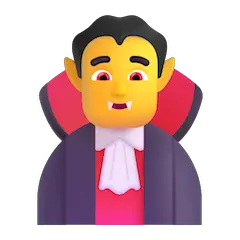 Homem Vampiro Emoji Windows