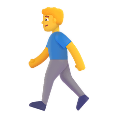 Man Walking Emoji on Windows