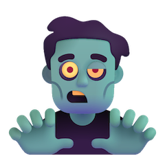 🧟‍♂️ Hombre zombi Emoji en Windows