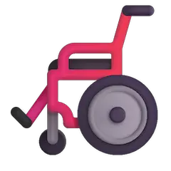 🦽 Manual Wheelchair Emoji on Windows