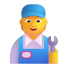 🧑‍🔧 Mecânico Trabalhando Emoji nos Windows
