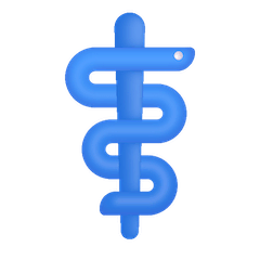 Bastone di Asclepio Emoji Windows