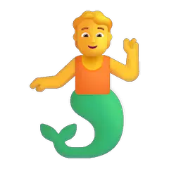 🧜 Persona con coda di pesce Emoji su Windows