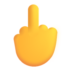 🖕 Middle Finger Emoji on Windows