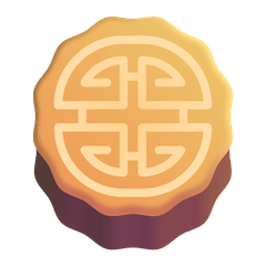 Pastel chino de luna Emoji Windows