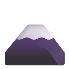 🗻 Berg Fuji Emoji auf Windows
