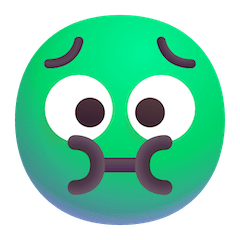 🤢 Nauseated Face Emoji on Windows