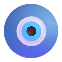 🧿 Amuleto de ojo turco Emoji en Windows