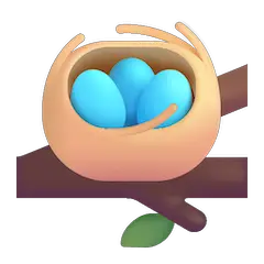 🪺 Nest With Eggs Emoji on Windows