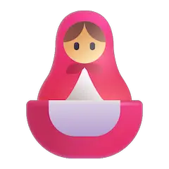 🪆 Nesting Dolls Emoji on Windows