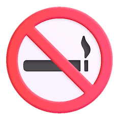 Símbolo de prohibido fumar on Microsoft