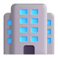 🏢 Office Building Emoji on Windows
