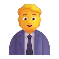 🧑‍💼 Büroarbeiter(in) Emoji auf Windows