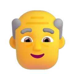 Uomo anziano Emoji Windows
