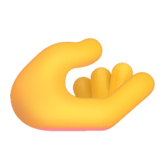 🫴 Palm Up Hand Emoji on Windows