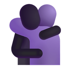 🫂 sich umarmende Personen Emoji auf Windows