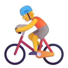 🚴 Велосипедист Эмодзи в Windows