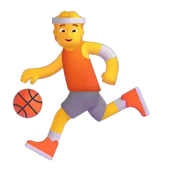 Basketballspieler(in) Emoji Windows
